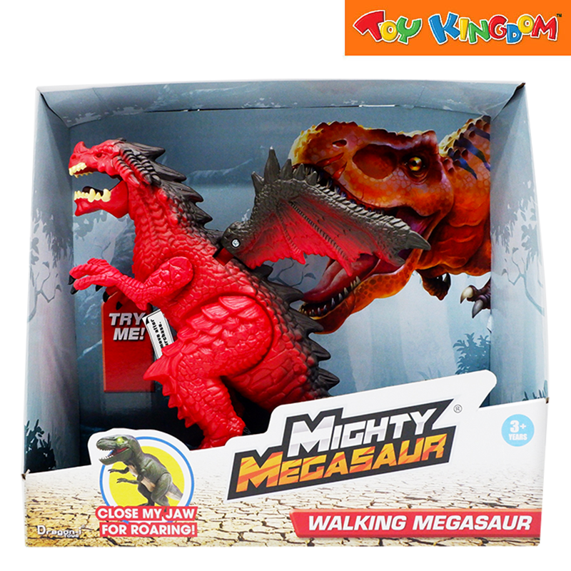 Dragon-I Walking Megasaur Red Action Figure