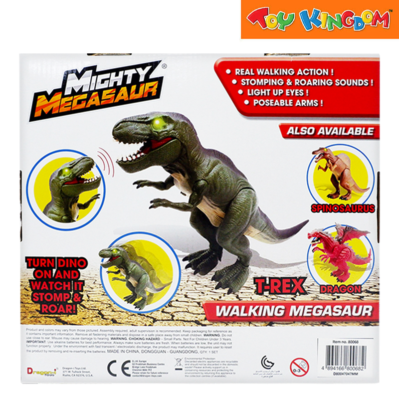 Dragon-I Walking Megasaur Red Action Figure