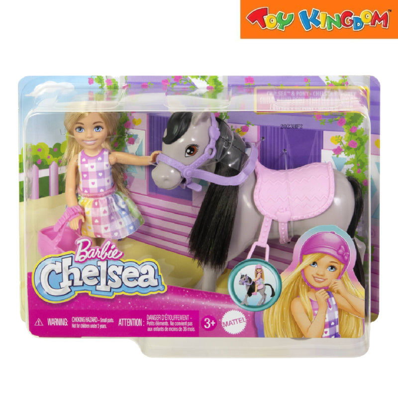 Barbie Fam Chelsea & Pony