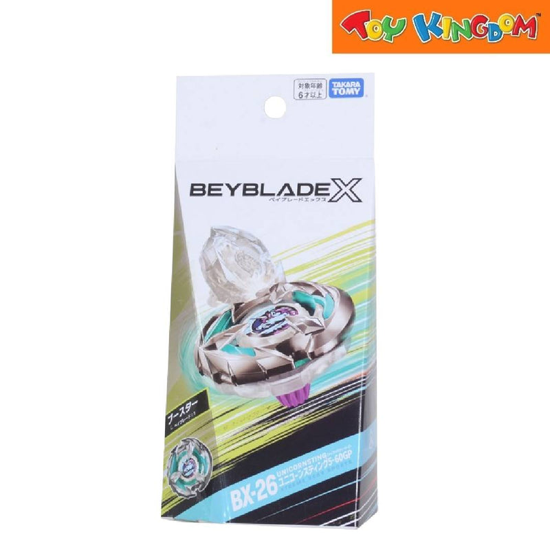 Beyblade X BX-26 Booster Unicorn Sting Playset