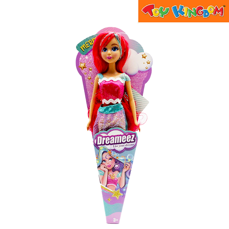 Dreameez Live your dreams Mermaid Doll With Red Hair