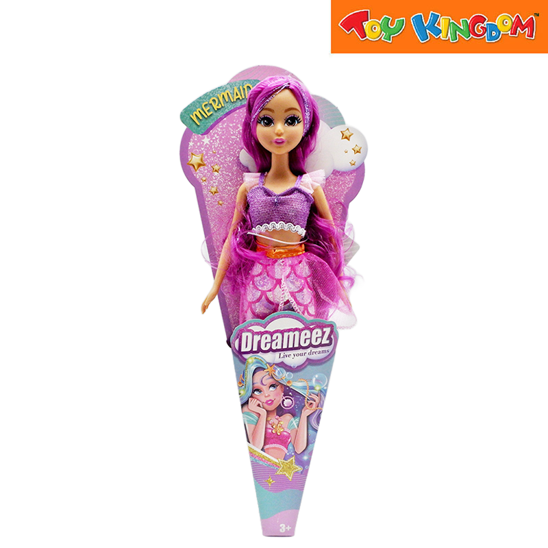 Dreameez Live your dreams Mermaid Doll With Fuchsia Hair