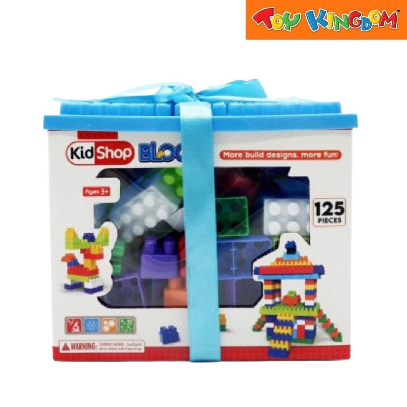 KidShop Blue 125pcs Blocks