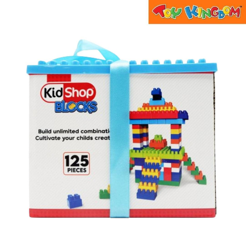 KidShop Blue 125pcs Blocks