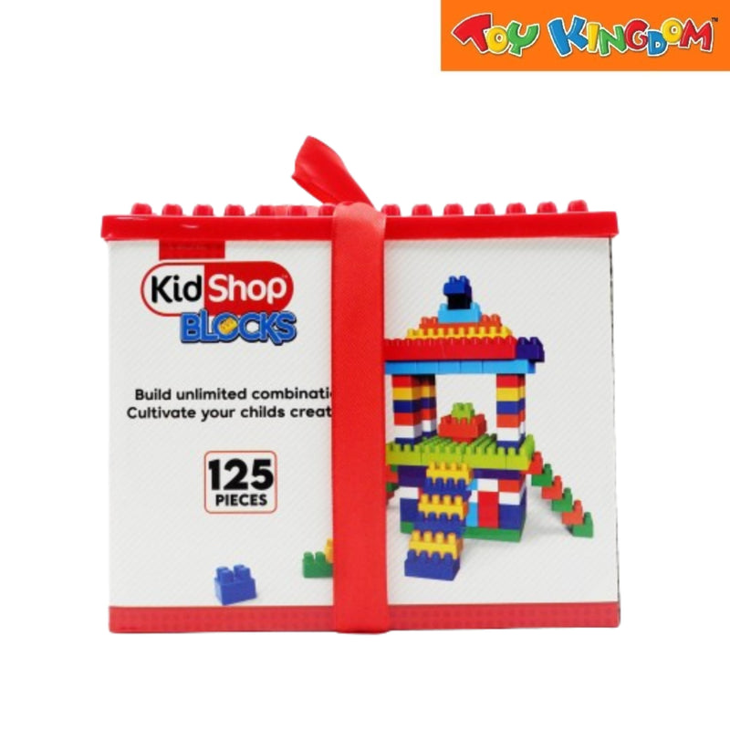 KidShop Red 125pcs Blocks