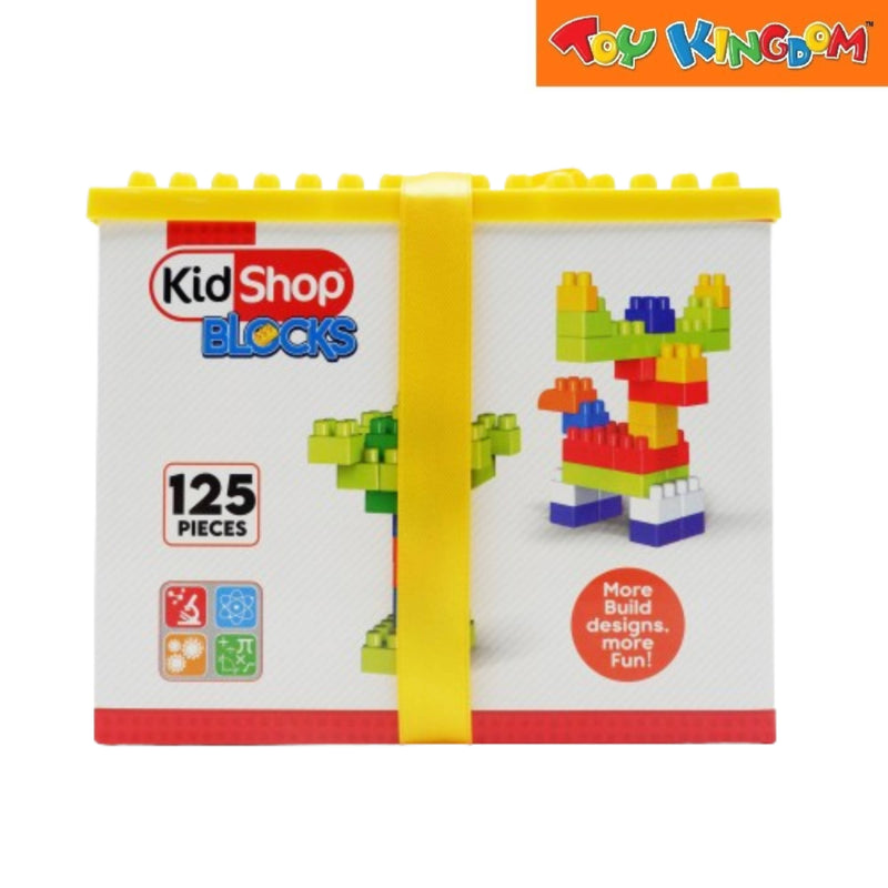 KidShop Yellow 125pcs Blocks