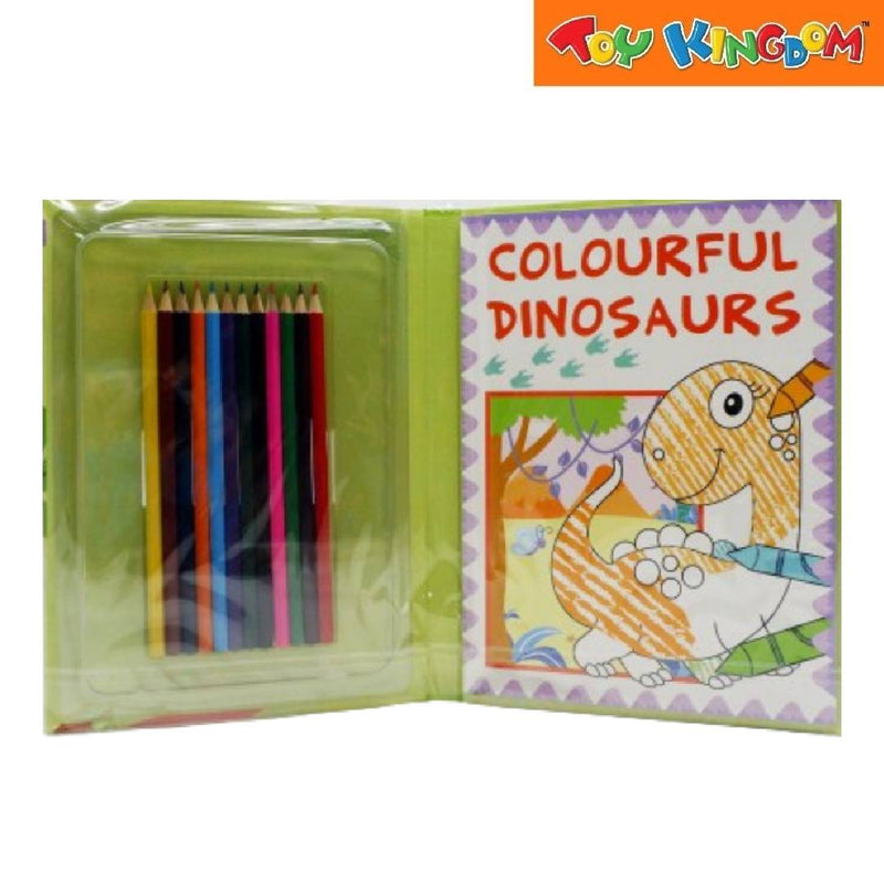 KidsBest Color Pencil Dinosaurs Set