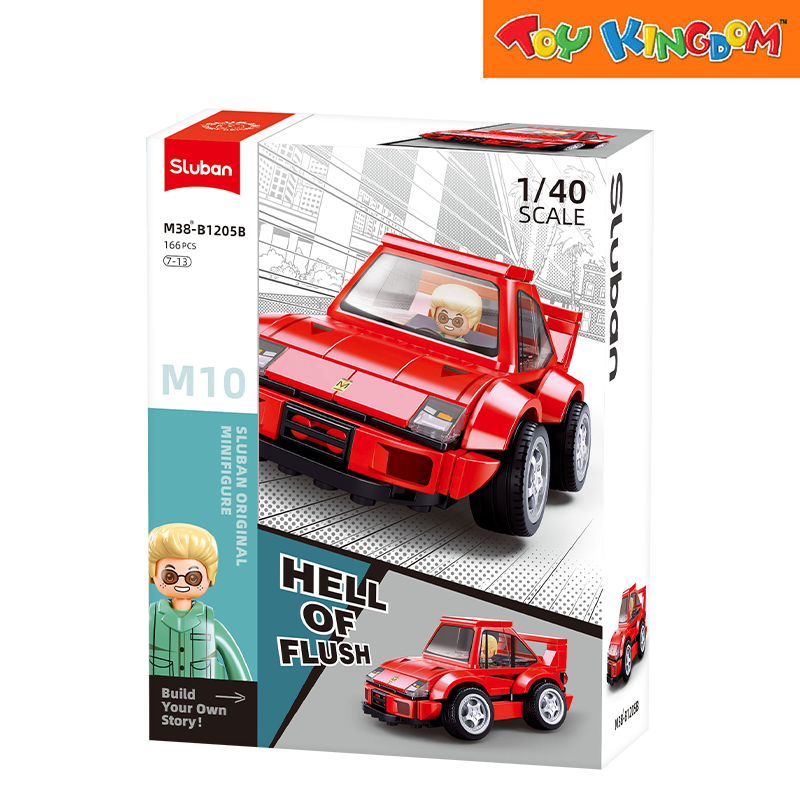 Sluban Hell Of Flush M10 166pcs Original Mini Figure