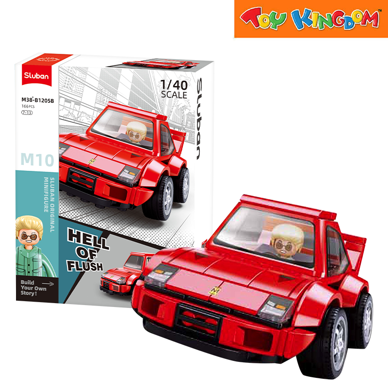 Sluban Hell Of Flush M10 166pcs Original Mini Figure