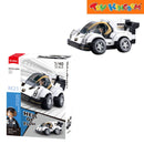 Sluban Hell Of Flush M21 Chen Chen Racing Car White 163pcs Bricks Set