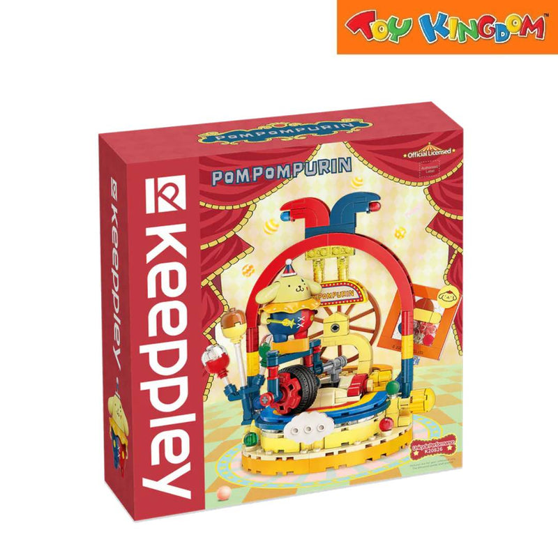 Keeppley Pompompurin Unicycle Performance Building Set
