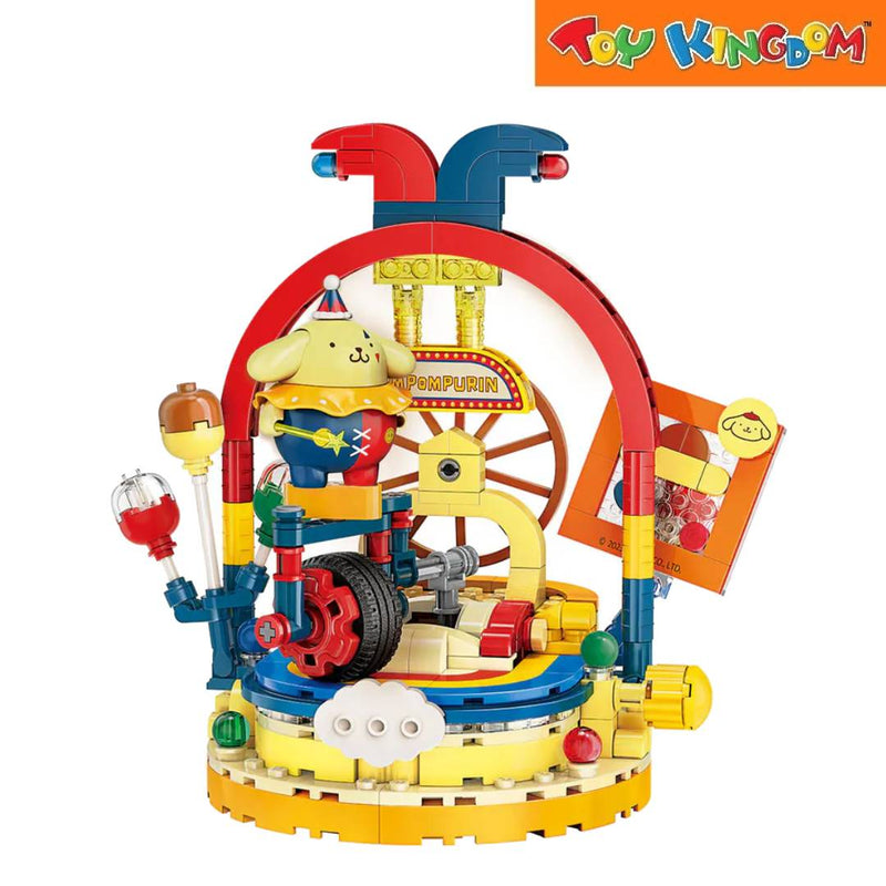 Keeppley Pompompurin Unicycle Performance Building Set