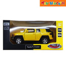 Metal Speed Zone Toyota FJ Cruiser Yellow Die-cast