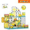 Picasso Tiles 45pcs Construction Set With 8 Vehicles
