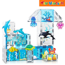Picasso Tiles 52pcs Marine Animal Set With 8 Action Figures