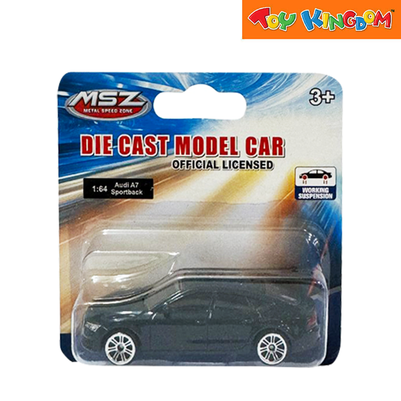 Metal Speed Zone 1:64 Audi A7 Sportback Navy Blue Die-cast