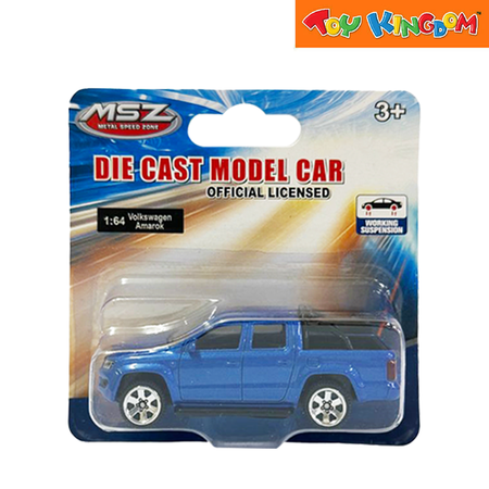 Metal Speed Zone 1 64 Volkswagen Amarok Blue Die cast Toy Kingdom