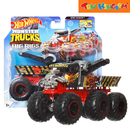 Hot Wheels Monster Trucks 1:64 Big Rigs Bone Shaker Vehicle