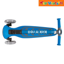 Kick N Roll S6 Blue Three Wheels Foldable Kids Scooter