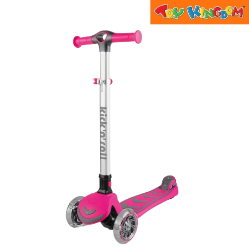 Kick N Roll S6 Pink Three Wheels Foldable Kids Scooter