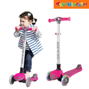 Kick N Roll S6 Pink Three Wheels Foldable Kids Scooter