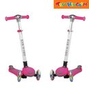 Kick N Roll S6 Pink Three Wheels Foldable Kids Scooter