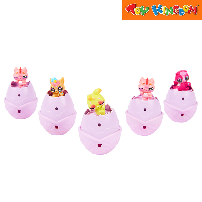 Hatchimals Alive Carton Rainbow Splash - Amazing Color Hatch Mini Figures
