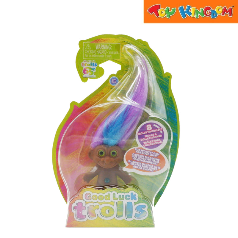 Head Start 65th Anniversary Good Luck Trolls Dreams Blue Purple Hair Troll