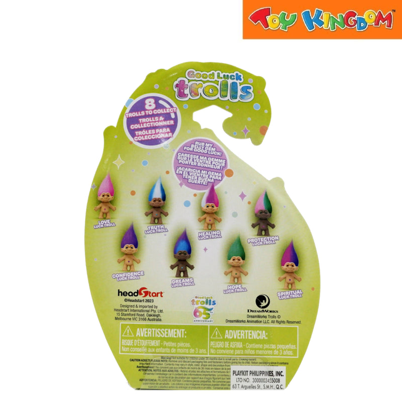 Head Start 65th Anniversary Good Luck Trolls Dreams Blue Purple Hair Troll