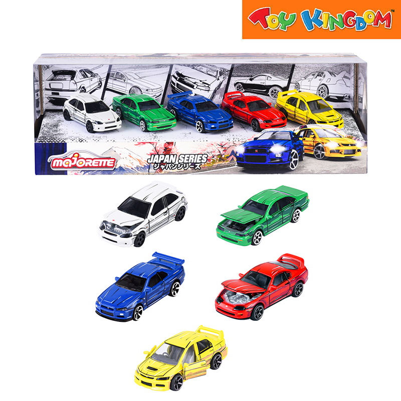 Majorette 5pcs Japan Series Giftpack