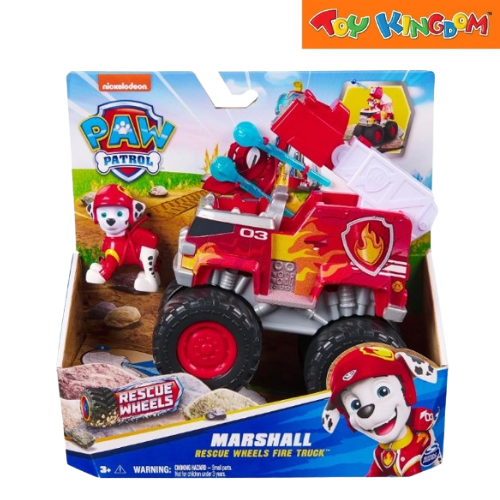Paw Patrol Marshall Rescue Wheels Fire Truck Vehicle