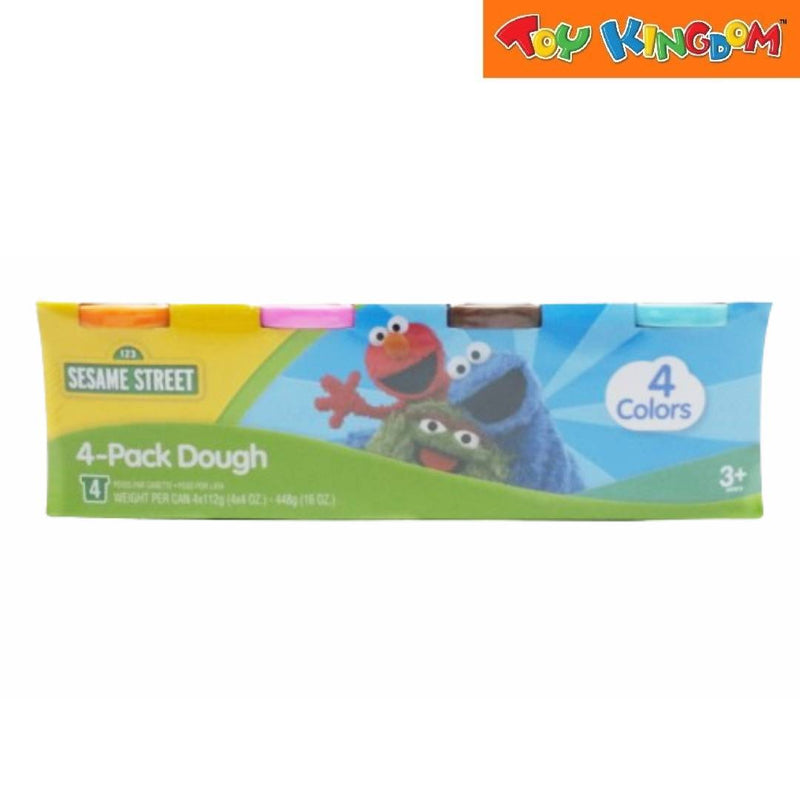 Sesame Street Bert, Abby, Rosita & Ernie 4 Pack Dough