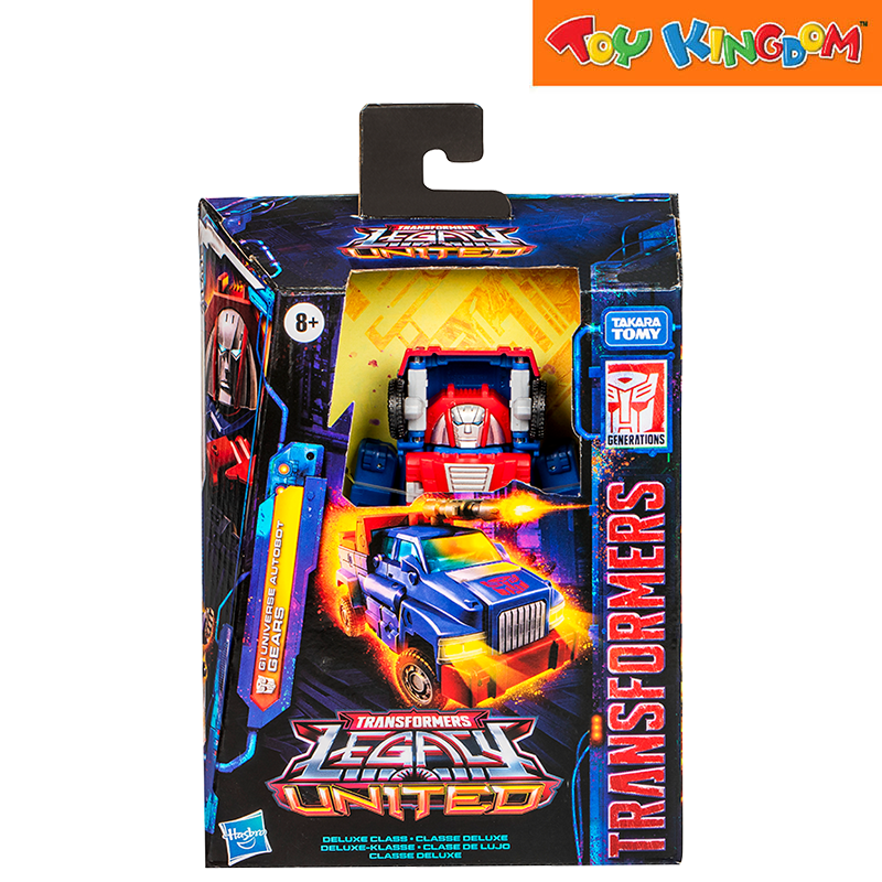 Transformers Generations Legacy United Deluxe Class G1 Universe Autobot Gears Action Figure