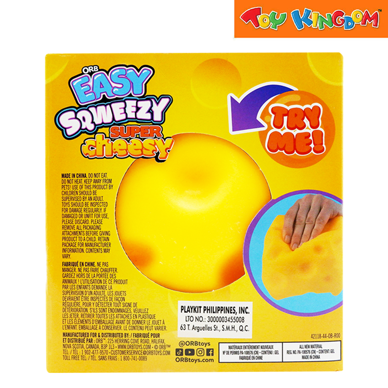 ORB Easy Sqweezy Super Cheesy