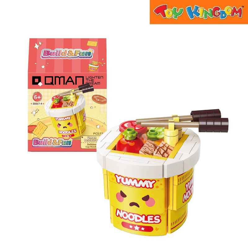 Keeppley Qman Restaurant Delicious Cup Noodles Build & Fun Food