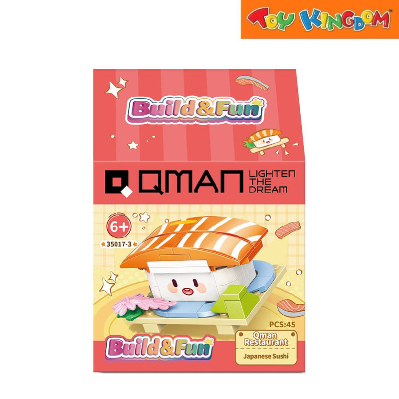 Keeppley Qman Restaurant Japanese Sushi Build & Fun Food