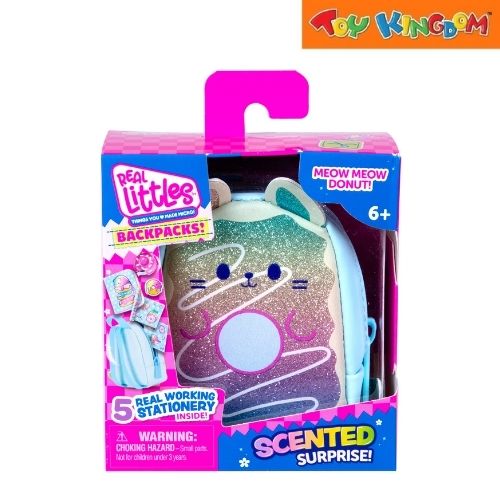 Real Littles Season 9 Scented Surprise Meow Meow Donut Backpack