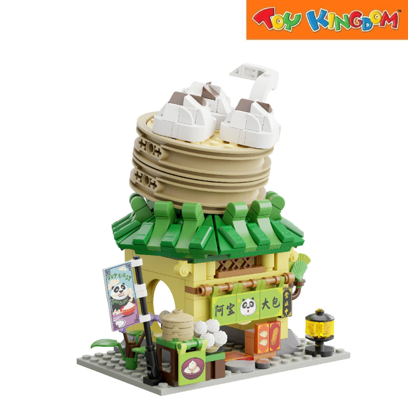 Kung Fu Panda Mini Street View PO’s Dumpling Shop Building Set