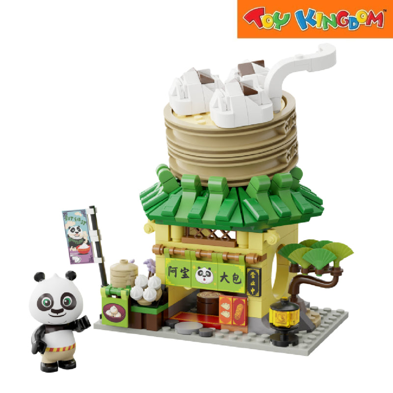 Kung Fu Panda Mini Street View PO’s Dumpling Shop Building Set