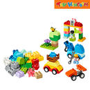 Lego 10439 DUPLO Cars And Trucks Brick Box 80pcs Building Blocks