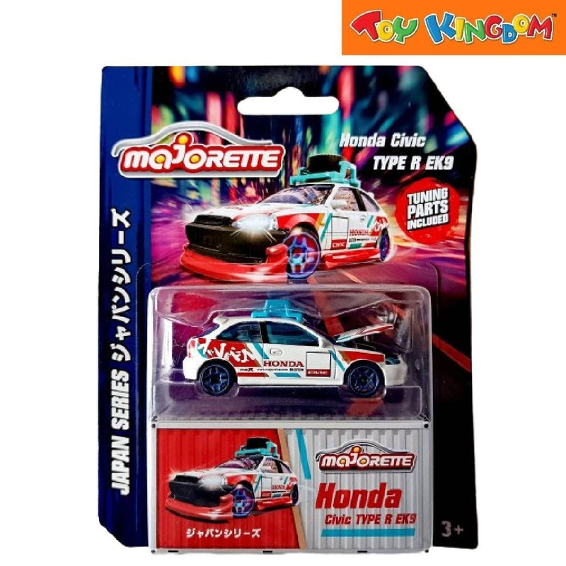 Majorette Honda Civic Type R EK9 Japan Series Deluxe Cars