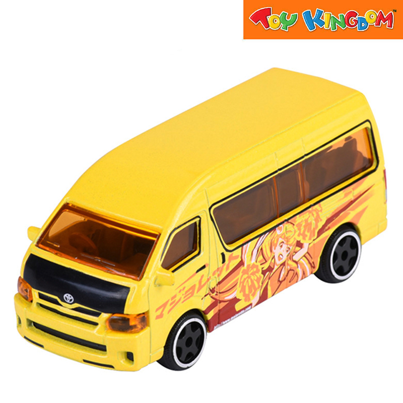 Majorette Toyota Hiace Yellow Japan Series Deluxe Cars