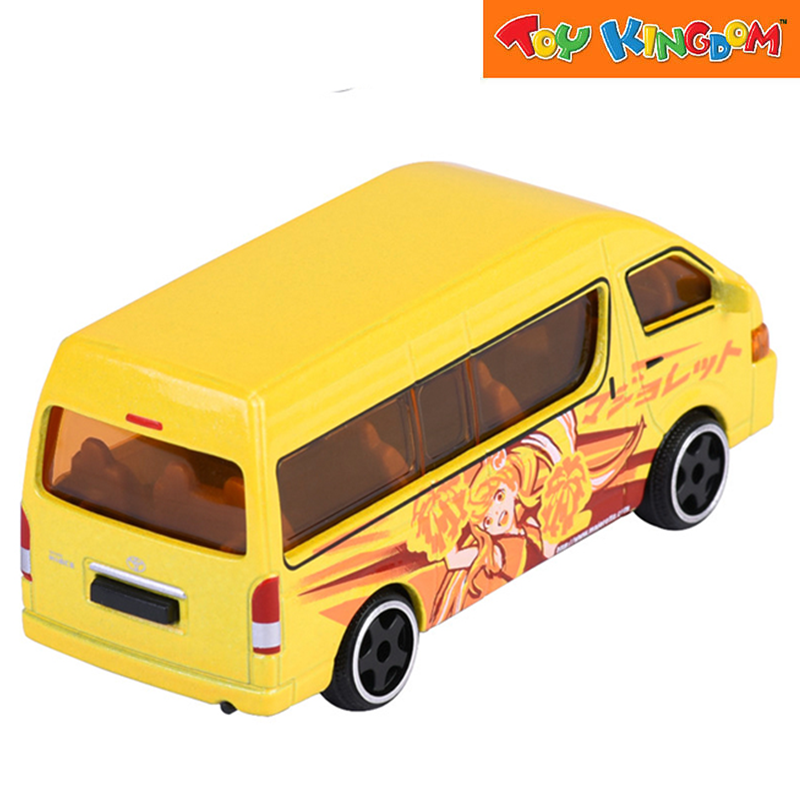 Majorette Toyota Hiace Yellow Japan Series Deluxe Cars