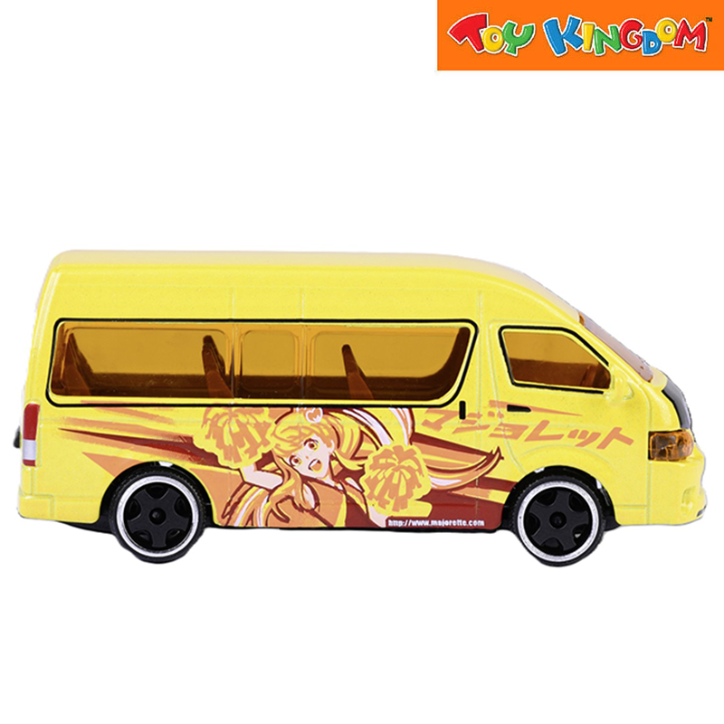 Majorette Toyota Hiace Yellow Japan Series Deluxe Cars