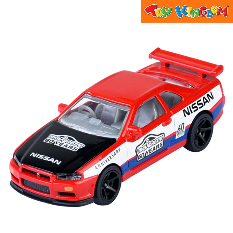 Majorette Nissan Skyline GT-R (R34) Anniversary Edition Deluxe