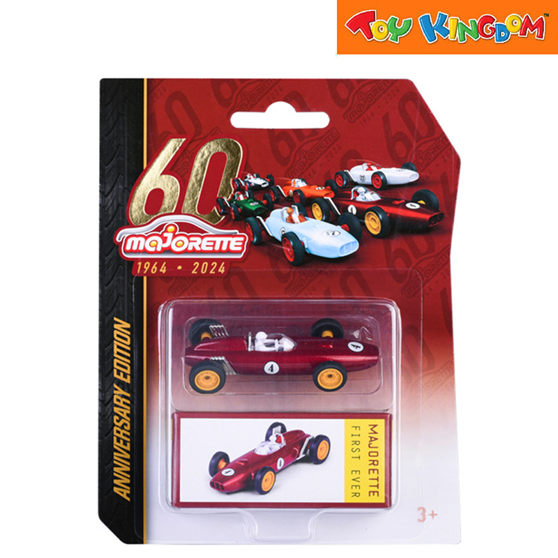 Majorette Race Car No.4 Anniversary Edition First Ever
