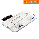 Nintendo Switch No. 0527C White Lucky Fox Cooling Charging Dock For Slim