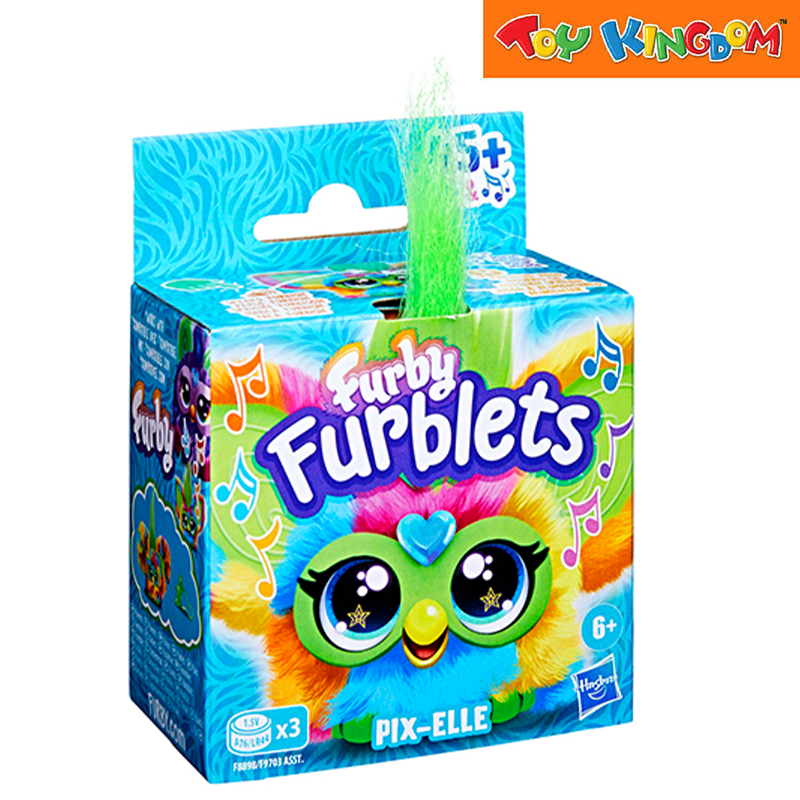 Furby Furblets Pix-Elle Plush Interactive Toy Figure