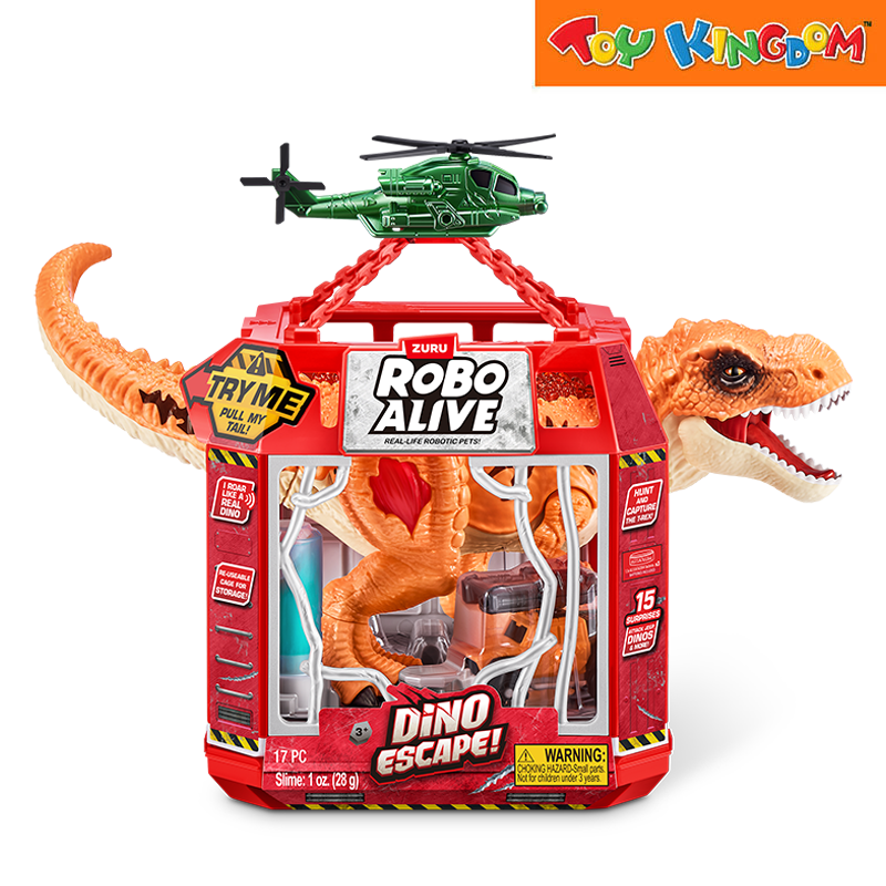Robo Alive Real Life Robotic Pets! Dino Escape