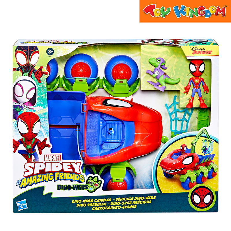 Disney Junior Marvel SAF Dino Webs Crawler Playset